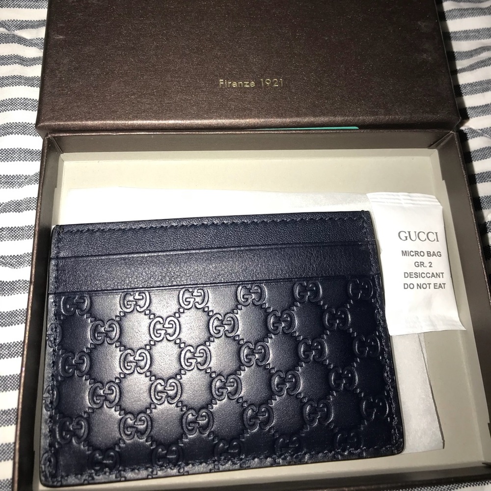 Gucci Cardholder (midnight blue)